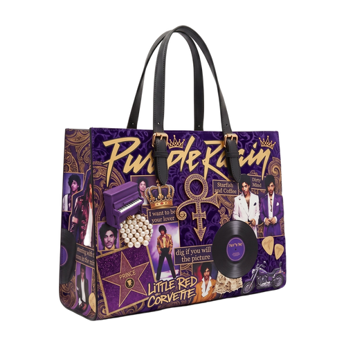 Handmade Prince Tribute Tote Bag