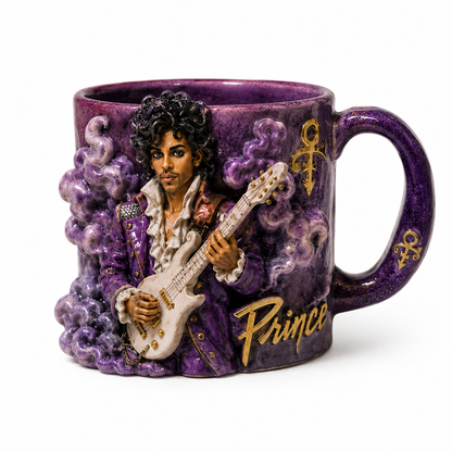 Handmade Prince Tribute Mugs